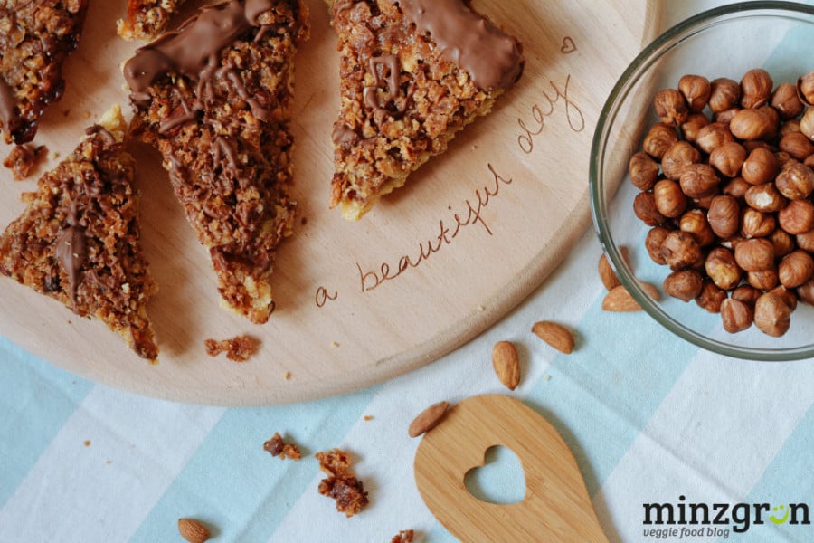 vegane Nussecken