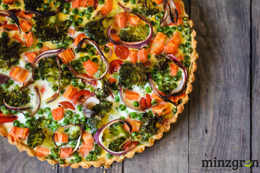 glutenfreie Gemüsequiche