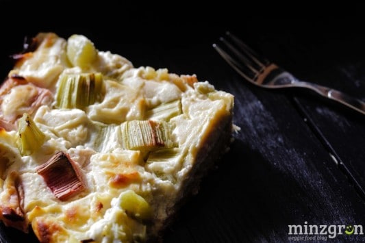 Rhabarber-Cheesecake