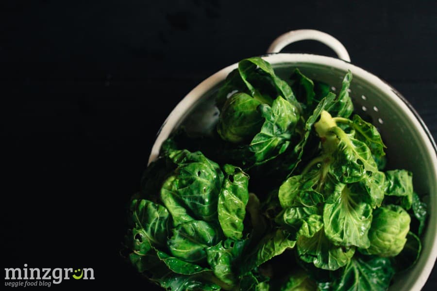 Knuspergemüse mit Sesam-Dressing