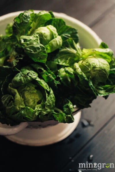 Knuspergemüse mit Sesam-Dressing