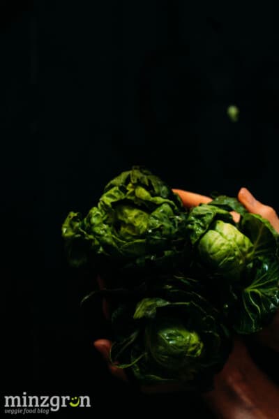 Knuspergemüse mit Sesam-Dressing