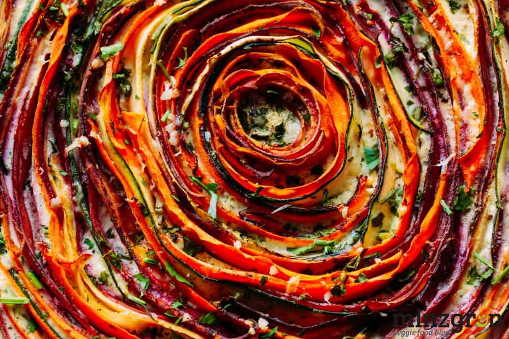 Bunte Möhren-Quiche