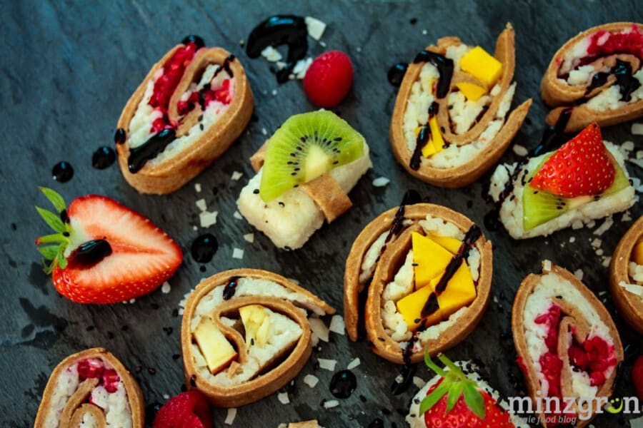 Vegetarisches Sushi Frushi