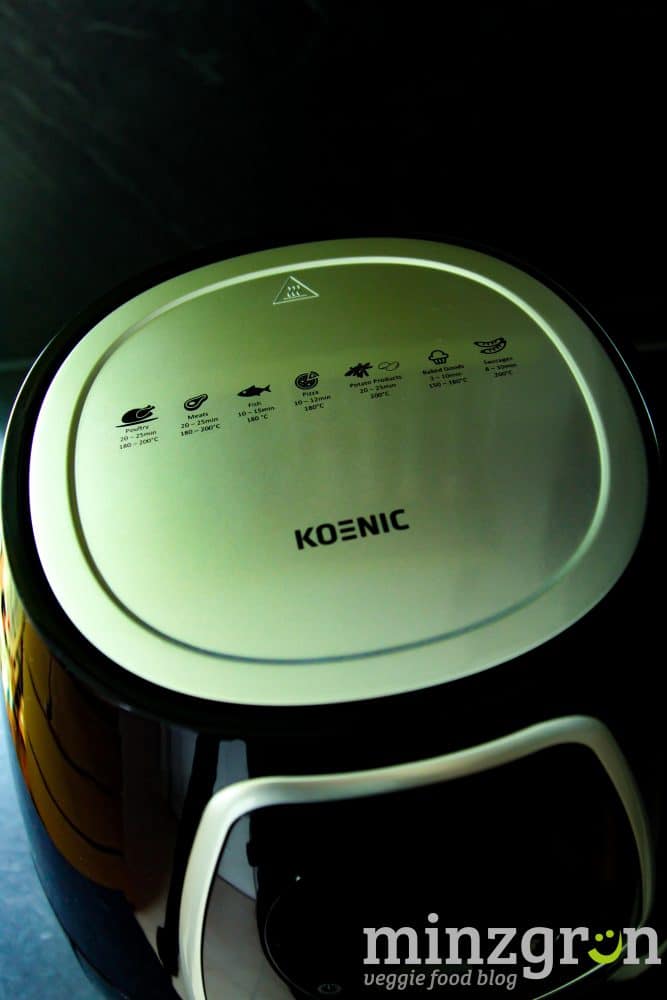 Heißluftfritteuse KAF4110 B von KOENIC