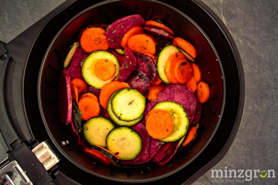 Gemüsechips ohne Fett