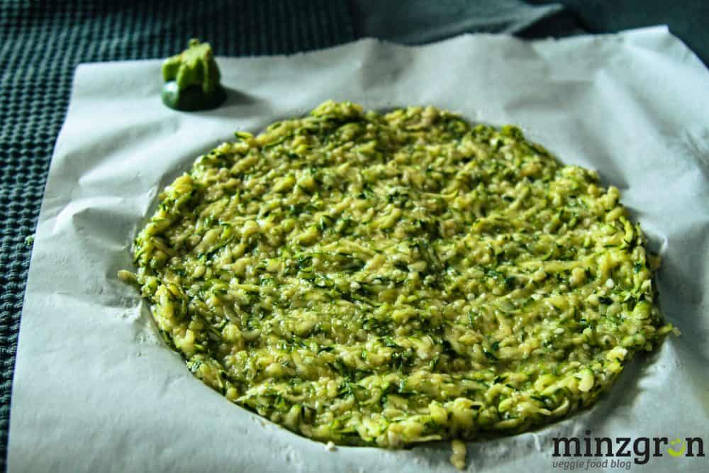 Zucchini Crust Pizza