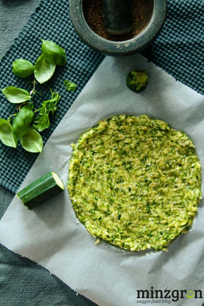 Zucchini Crust Pizza