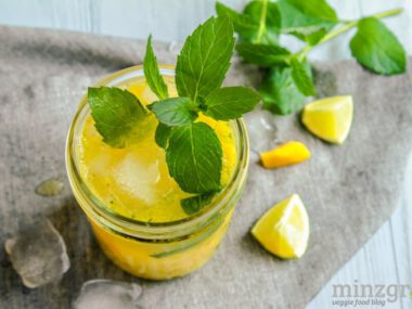 alkoholfreier Mango-Mojito