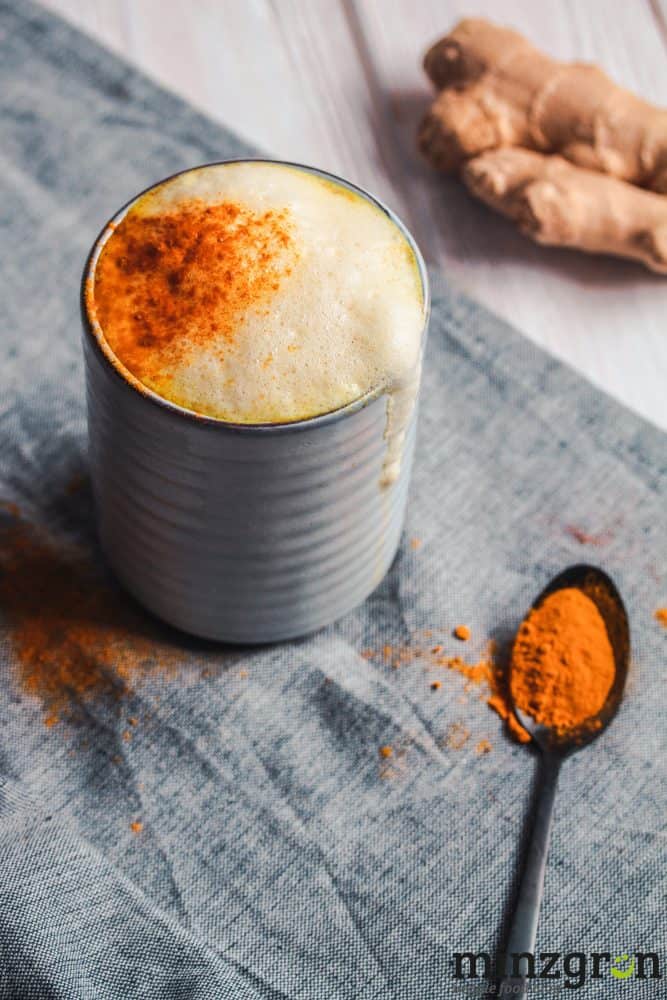 goldene Milch Kurkuma Latte