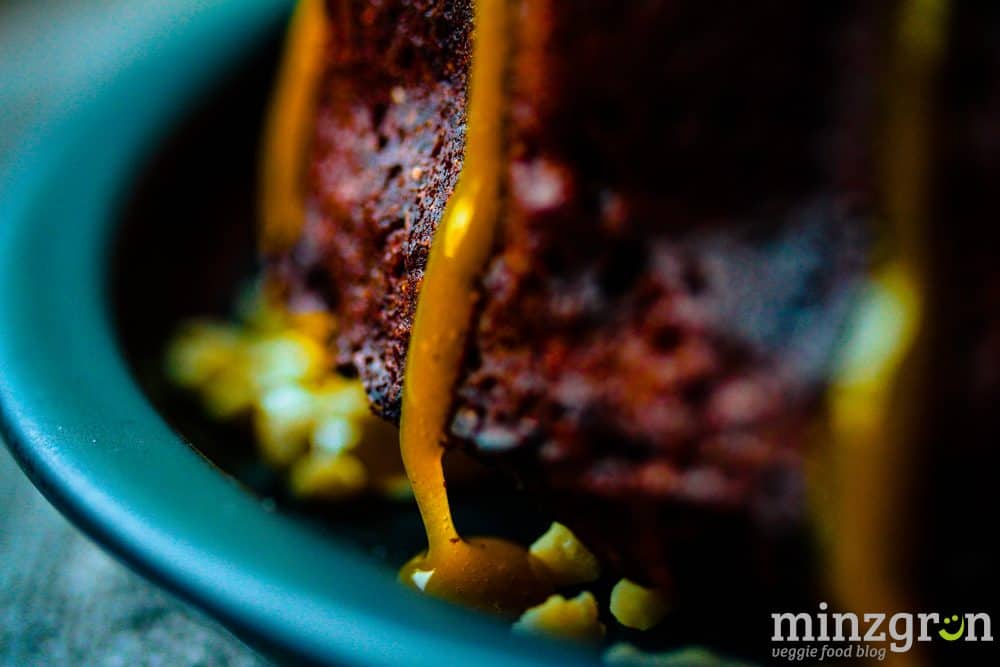 Kürbis-Marmorkuchen mit Orangenguss