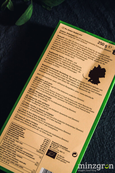 Dinkel Pappardelle von Naturata