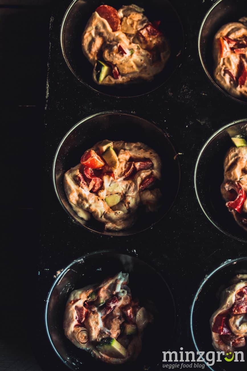 vegane Pizzaschnecken