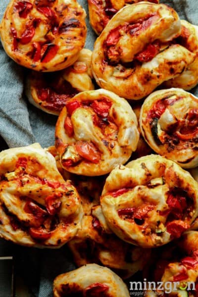 Vegane Pizzaschnecken